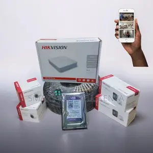 Outdoor Security 4 Hikvision 1080p Hd CCTV Cameras Complete System Kit