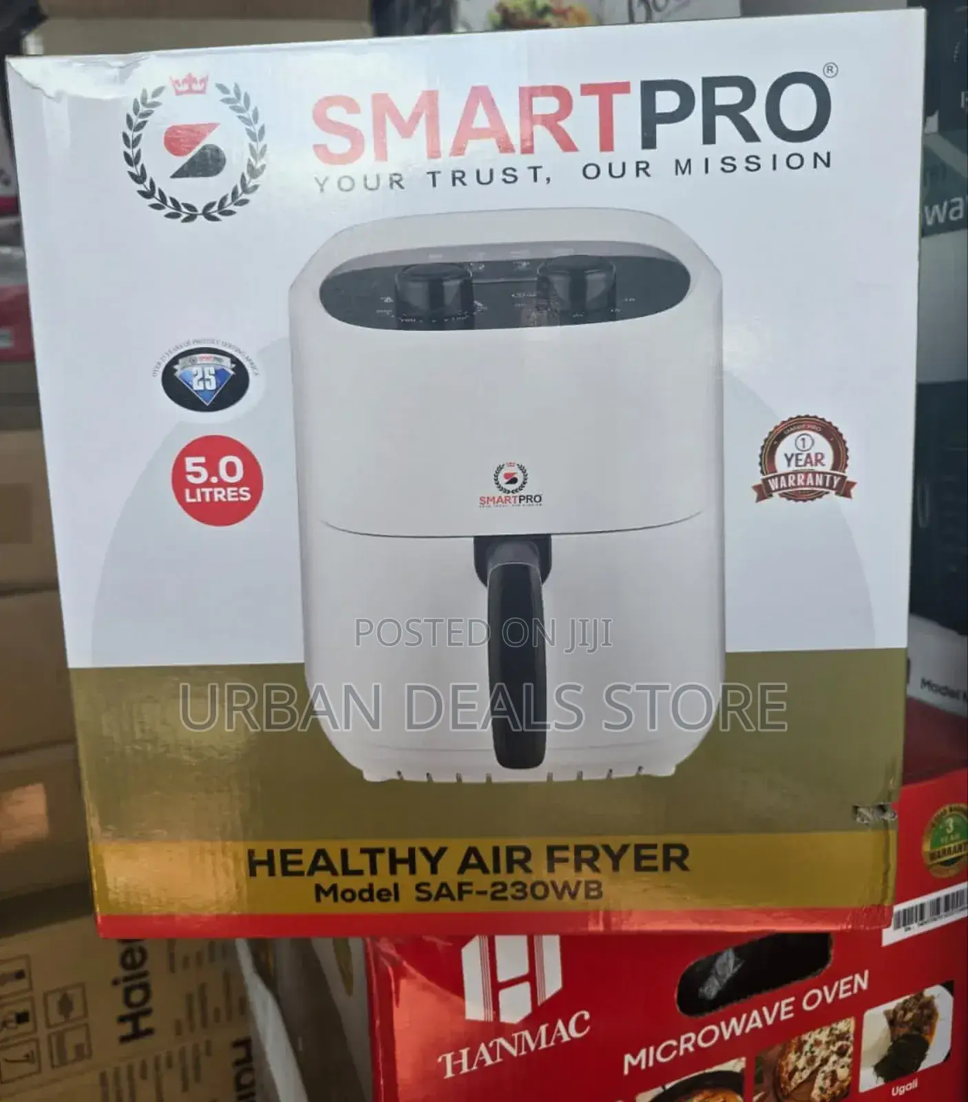 5 L Smart Pro Digital Air Fryer