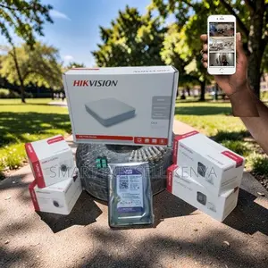 Dome and Bullet Cameras 4 Hikvision 1080p CCTV Cameras Fuul System Kit