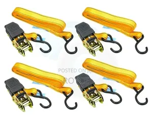 4pcs  Rachet Tie Down Rope