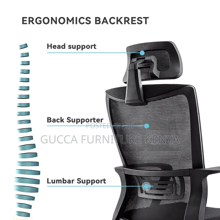 Ergonomic High-back Mesh Computer Chair