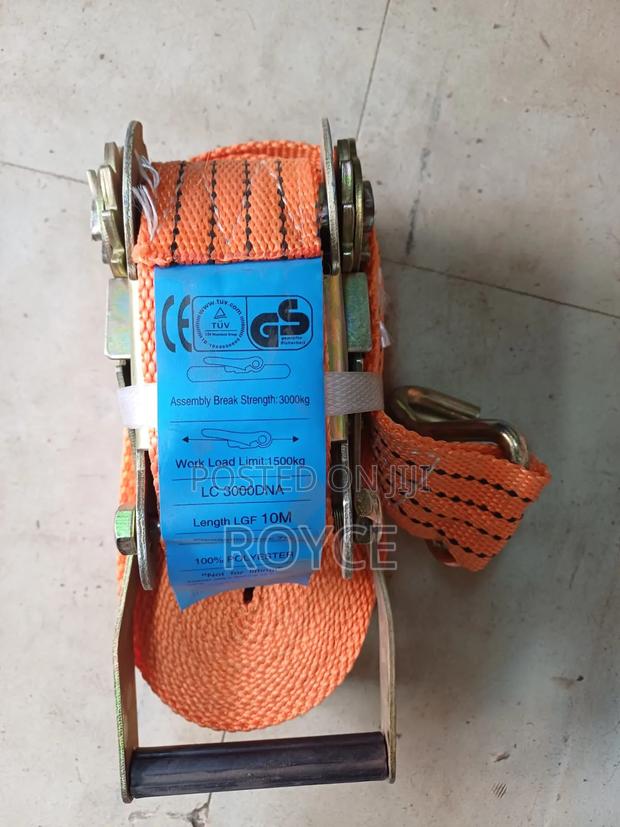 Heavy Duty Ratchet Tie- Down Strap - thumbnail 2