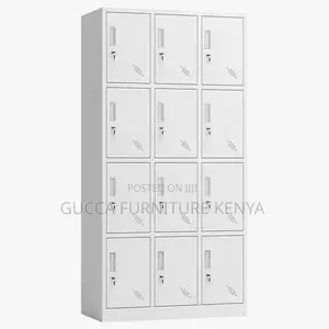 9-locker Metallic Gym Storage Cabinet