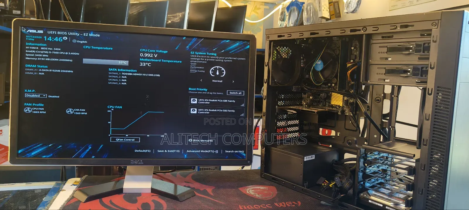 Desktop Computer Asus 8GB Intel Core i5 HDD 500GB
