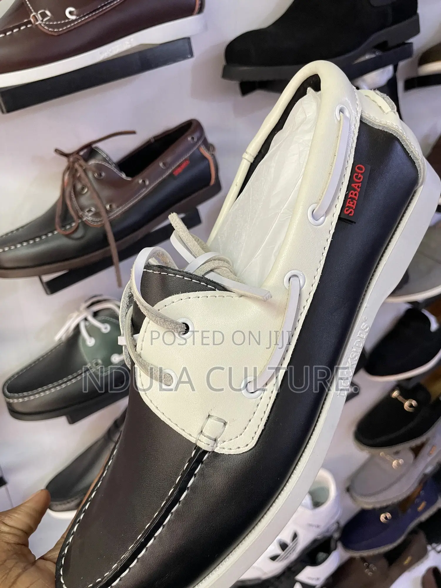 Sebago Portland Docksides (With Side Laces)