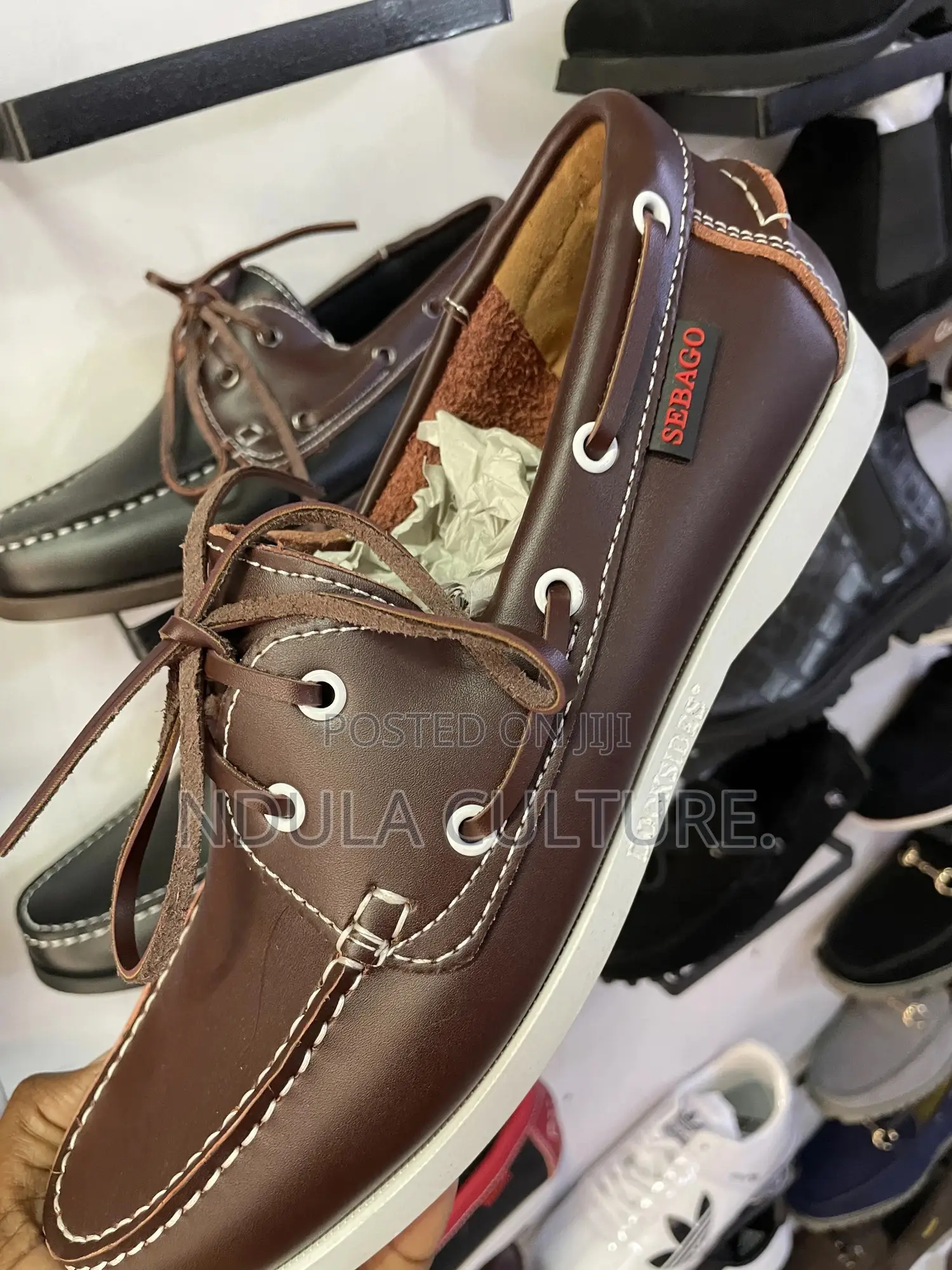 Sebago Portland Docksides (With Side Laces)