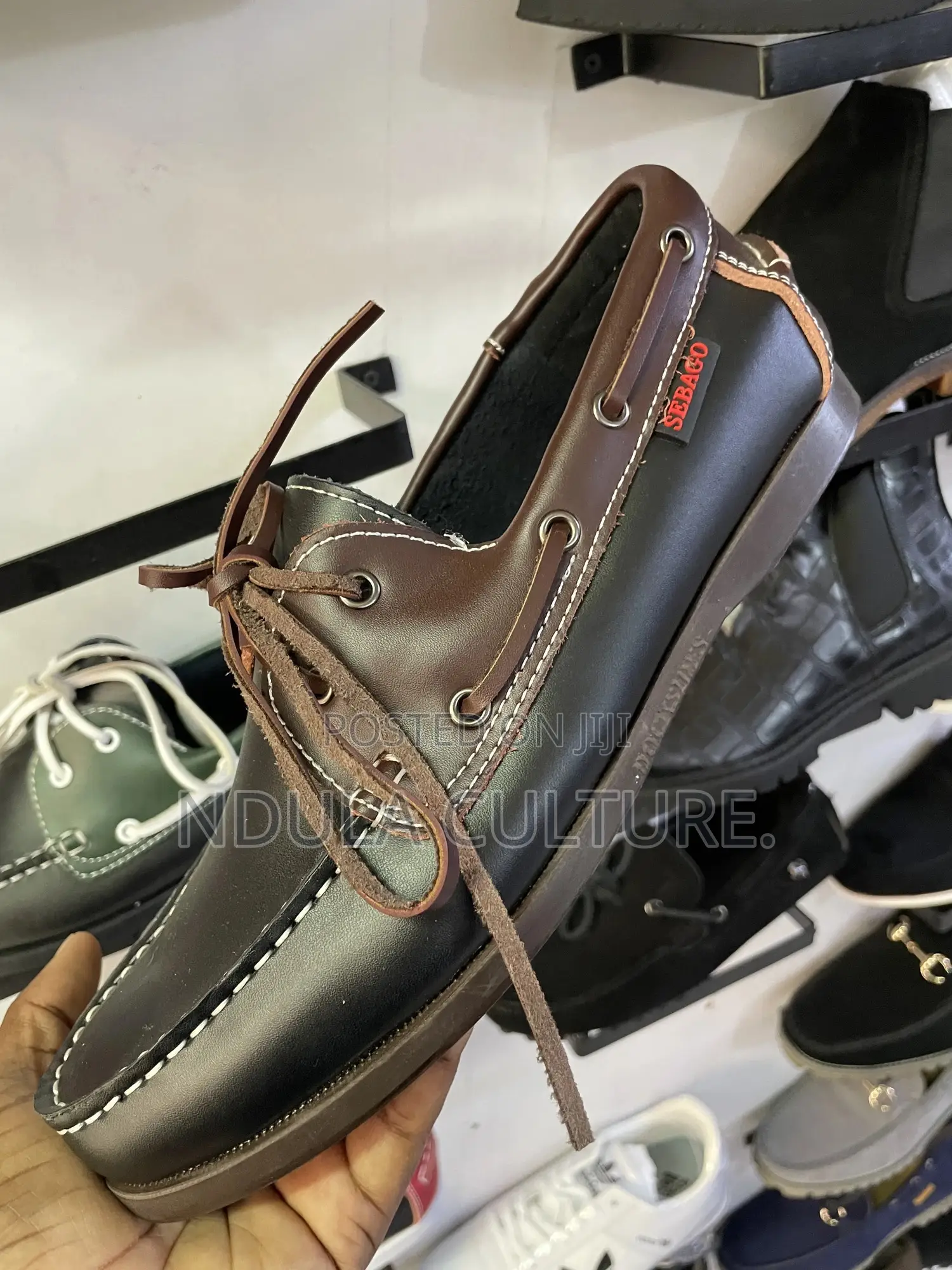 Sebago Portland Docksides (With Side Laces)