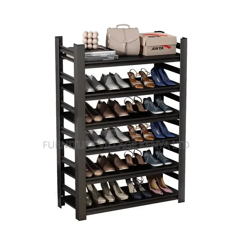 Office Shelf; 5-tier Metallic Adjustable Shelves Office Shelf
