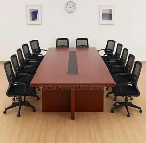 2.4 Meters Mahogany Office Boardroom Table