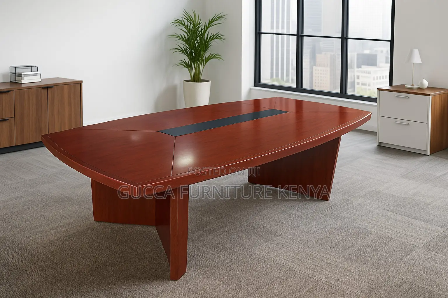 2.4 Meters Mahogany Office Boardroom Table