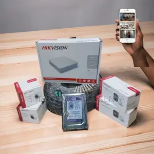 Plug-and-Play Setup 4 Hikvision 1080p CCTV Cameras Complete System Kit