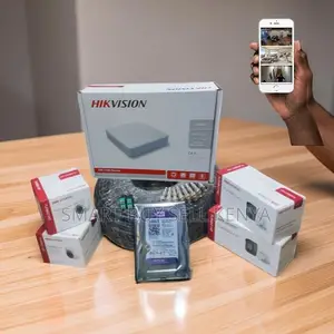 24/7 Surveillance 4 Hikvision 1080p CCTV Cameras Complete System Kit