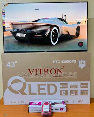 Vitron 43 Qled Tv Frameless 1yr Warranty With Gift Tv