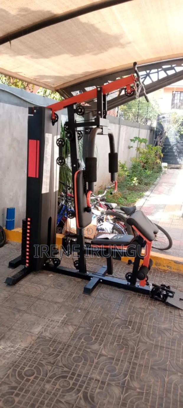 Multiple Exercises in a Fitness Machine/ Multi Gym