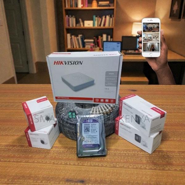 Performance Guaranteed 4 Hikvision 1080p CCTV Cameras Full System Kit - main view