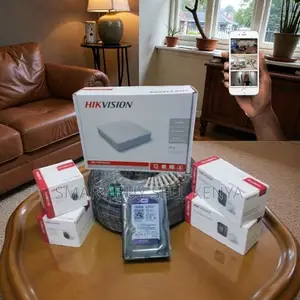 Noise Reduction 4 Hikvision 1080p Full Hd CCTV Cameras Full System Kit
