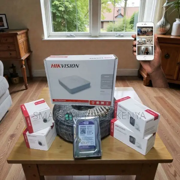 Best Performance 4 Hikvision 1080p Hd CCTV Cameras Complete System Kit