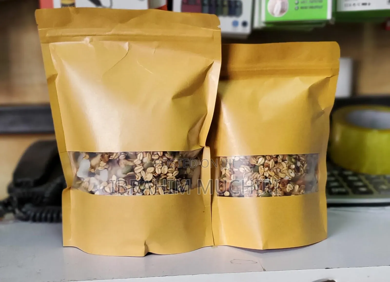 Roasted Nuts, Granola and Granola Bars