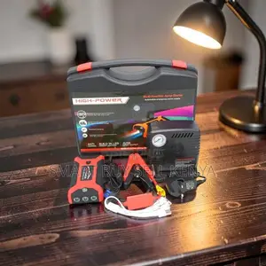 Compact Design Portable 99800mah Car Jump Starter With Tire Inflator