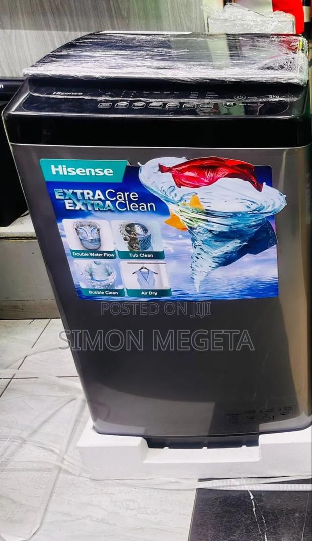 Hisense 8kg Fully Automatic Top-Load Washer - main view