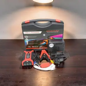 Heavyduty Performance 12v 99800mah Car Jump Starter With Tire Inflator