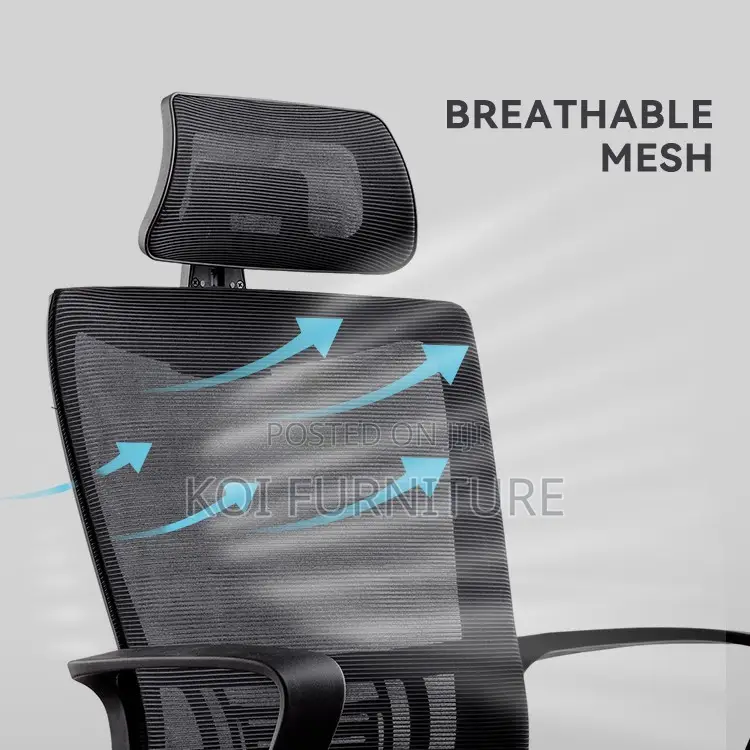 Office Chair; Mesh Breatheable Office Clerical Ergonomic Chair