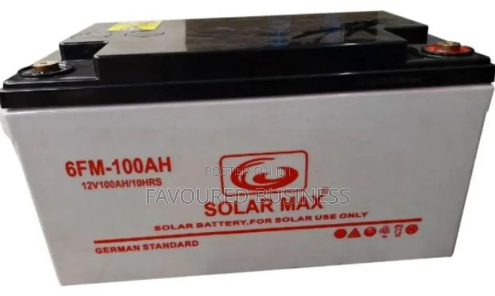 Solarmax Solar Battery/100h/Best 100ah Solar Battery