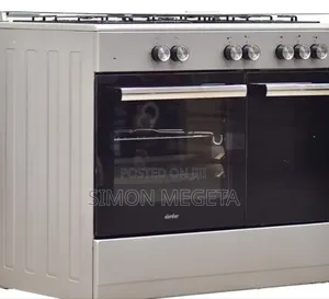 Von Simfer 60×90 Standing Cooker – 5 Gas Burners, Electric Oven Gas