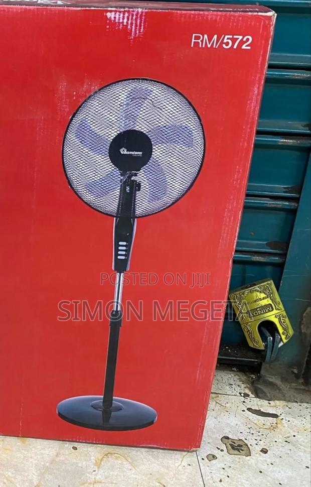 Black Ramtons Rm/572 3-Speed Econo Standing Fan