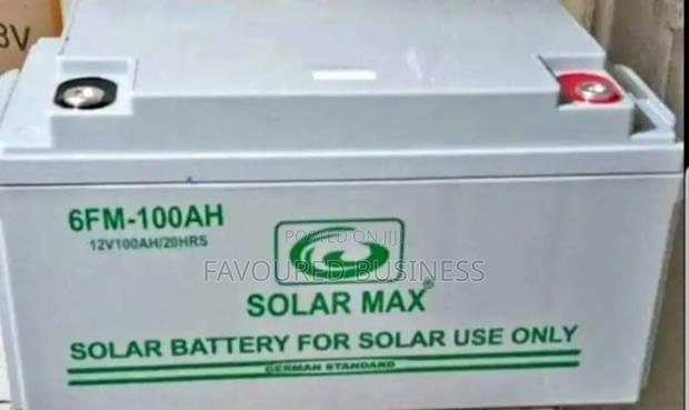 100ah Solar Battery/Deep Cycle Solar Battery