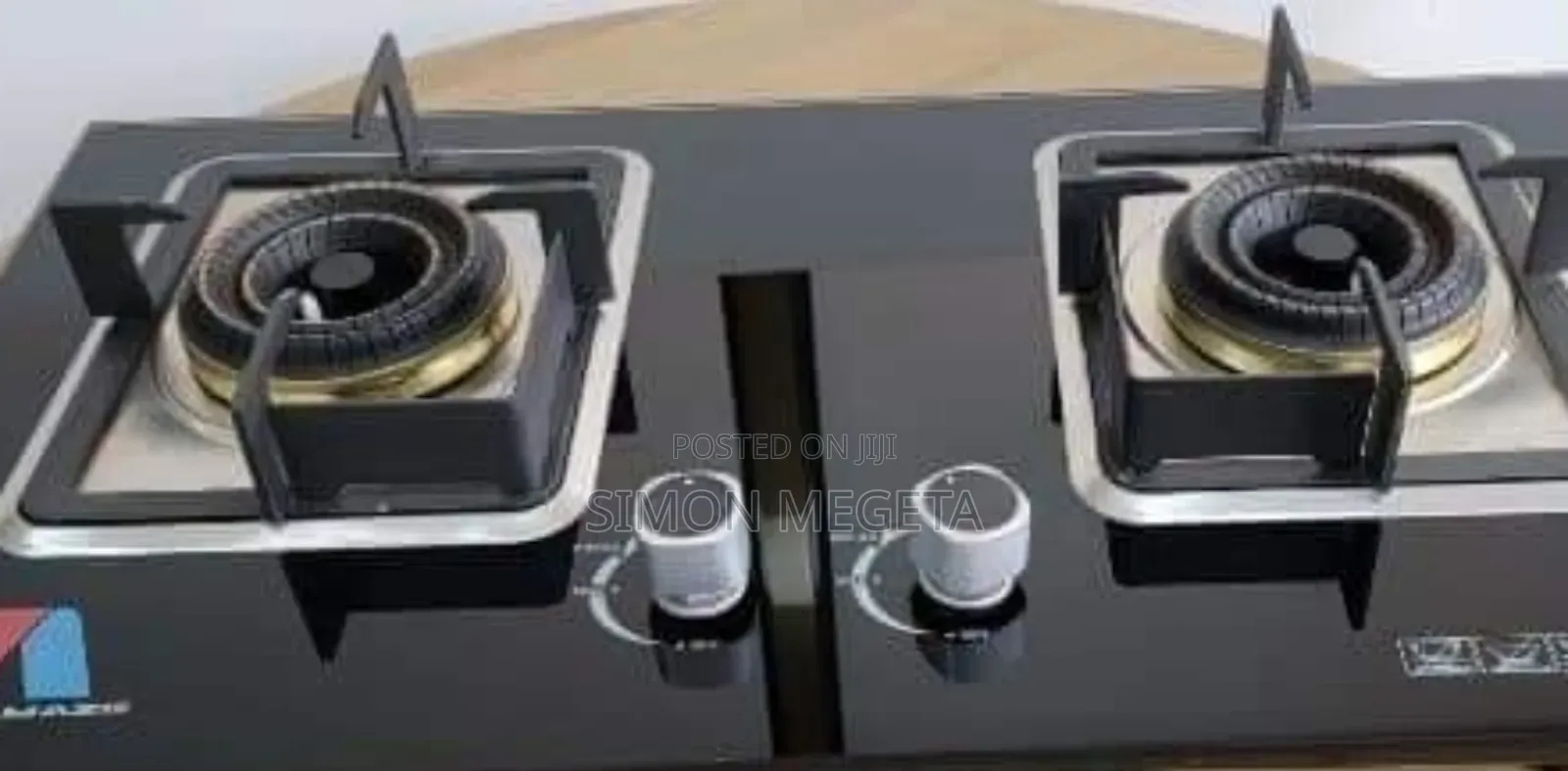 Glass Top Amaze 2-Burner Inbuilt Hob Cooker