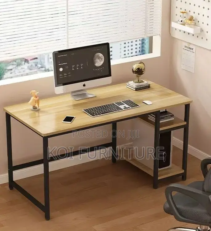 Office Desk; Home Office Table With Cpu Stoarge