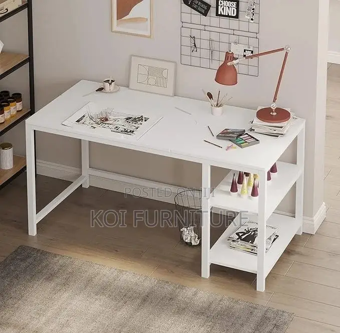 Office Desk; Home Office Table With Cpu Stoarge