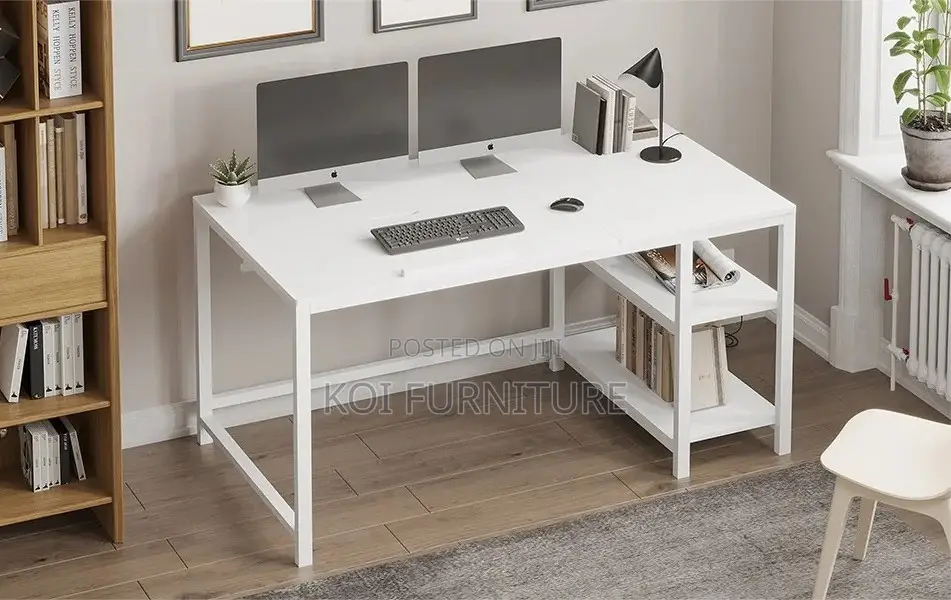 Office Desk; Home Office Table With Cpu Stoarge
