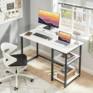 Office Desk; Home Office Table With Cpu Stoarge