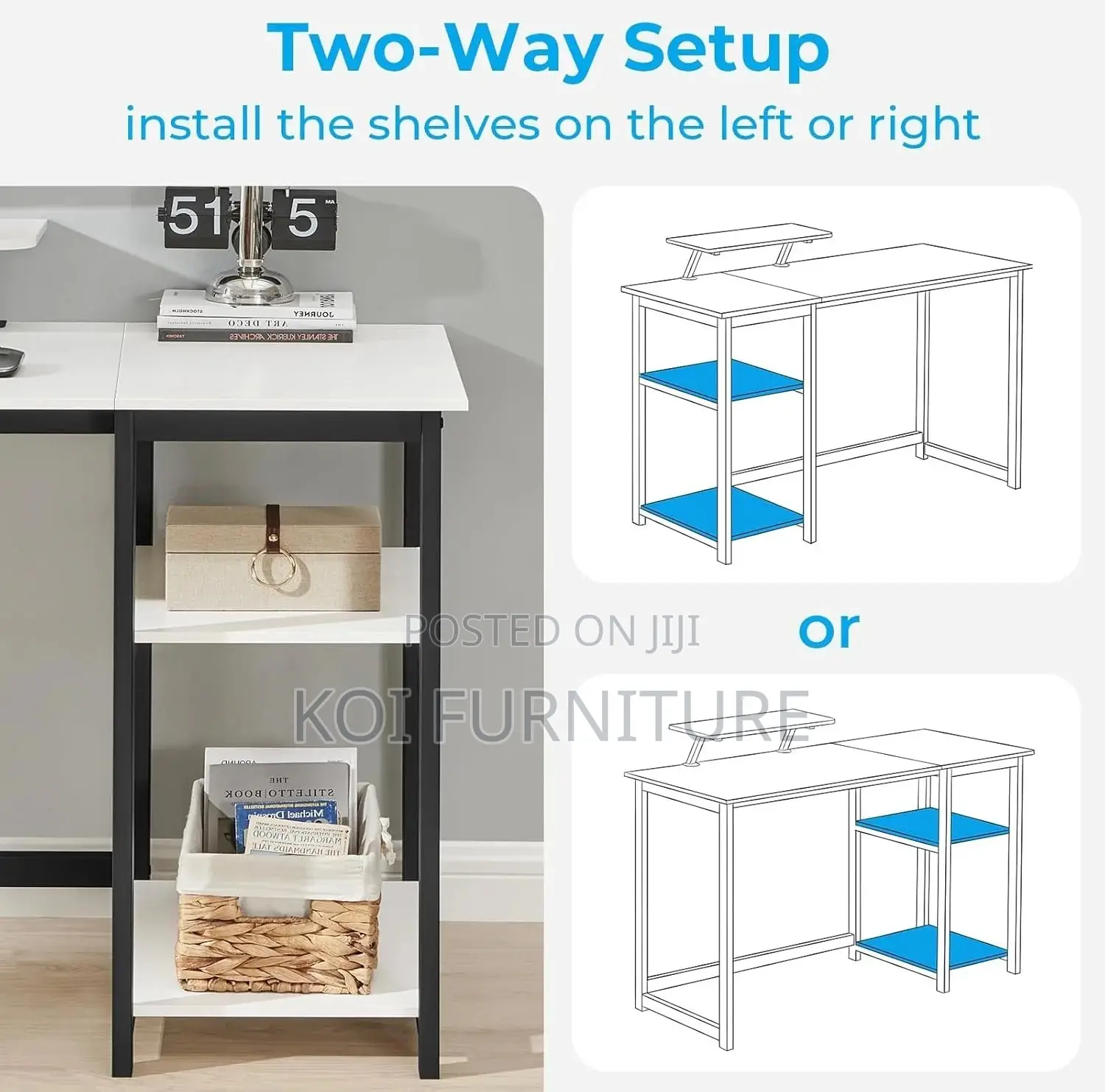 Office Desk; Home Office Table With Cpu Stoarge