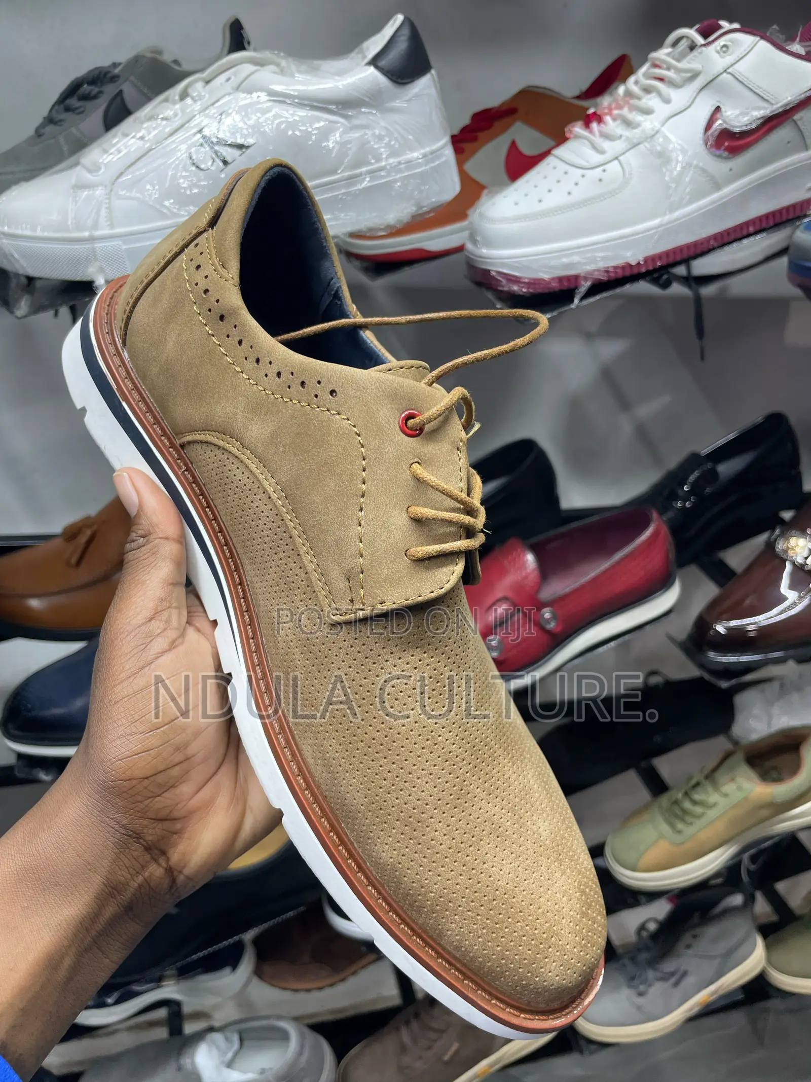Xcheck Derby Brogue Shoes