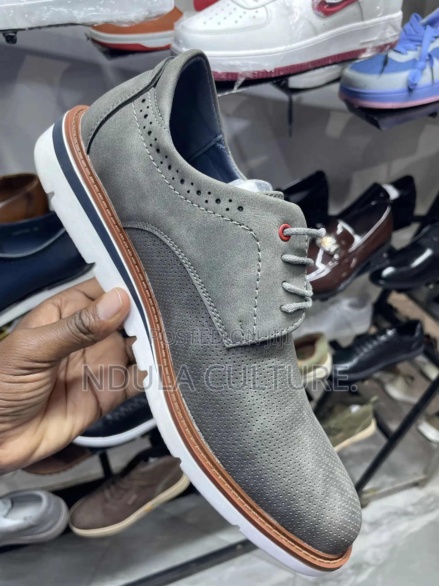 Xcheck Derby Brogue Shoes