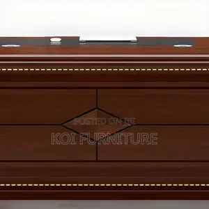 Office Desk; 2 Meters Mahogany Executive Office Desk