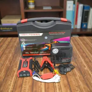 Overvoltage Protection 12v 99800mah Car Jumpstarter With Tire Inflator
