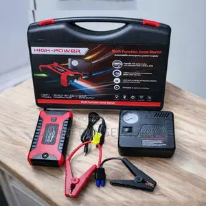 Overheat Protection 12v 99800mah Car Jump Starter With Tire Inflator