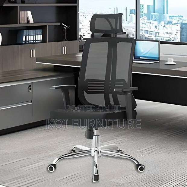 Office Chairs; High Back Orthopedic Office Executive Seat - main view