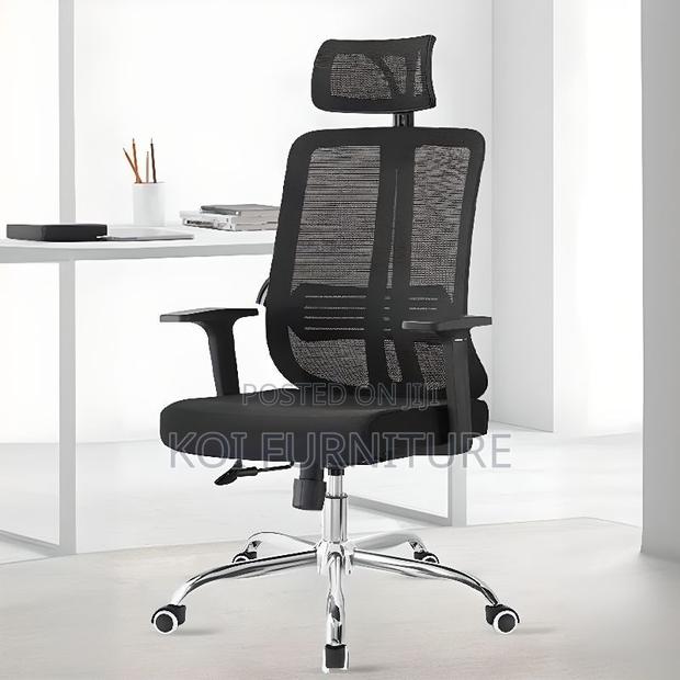 Office Chairs; High Back Orthopedic Office Executive Seat - thumbnail 5