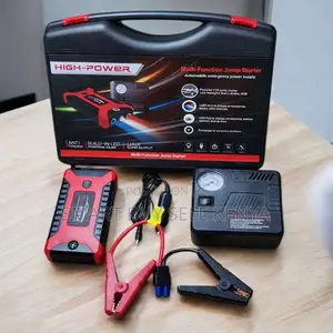 12v 99800mah Car Jump Starter With Tire Inflator and Led Flashlight