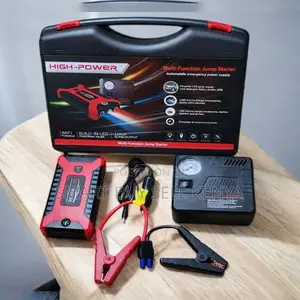 12v 99800mah Car Jump Starter With Tire Inflator Suitable for Travel