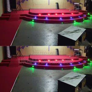 Red Pulpit Carpet Red Pulpit Carpet With Lighting
