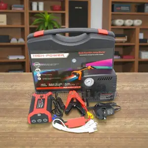 Lightweight Design 12v 99800mah Car Jump Starter With Tire Inflator