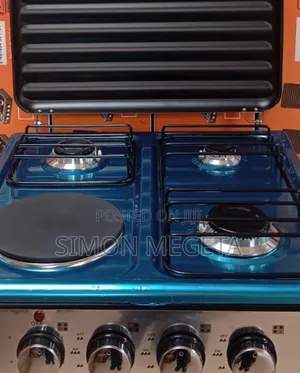 Tabletop Cooker – Eurochef 3 Gas 1 Electric Burner