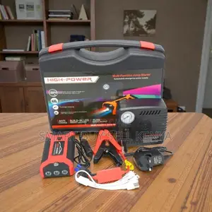 Easy to Carry 12v 99800mah Car Jump Starter With Tire Inflator