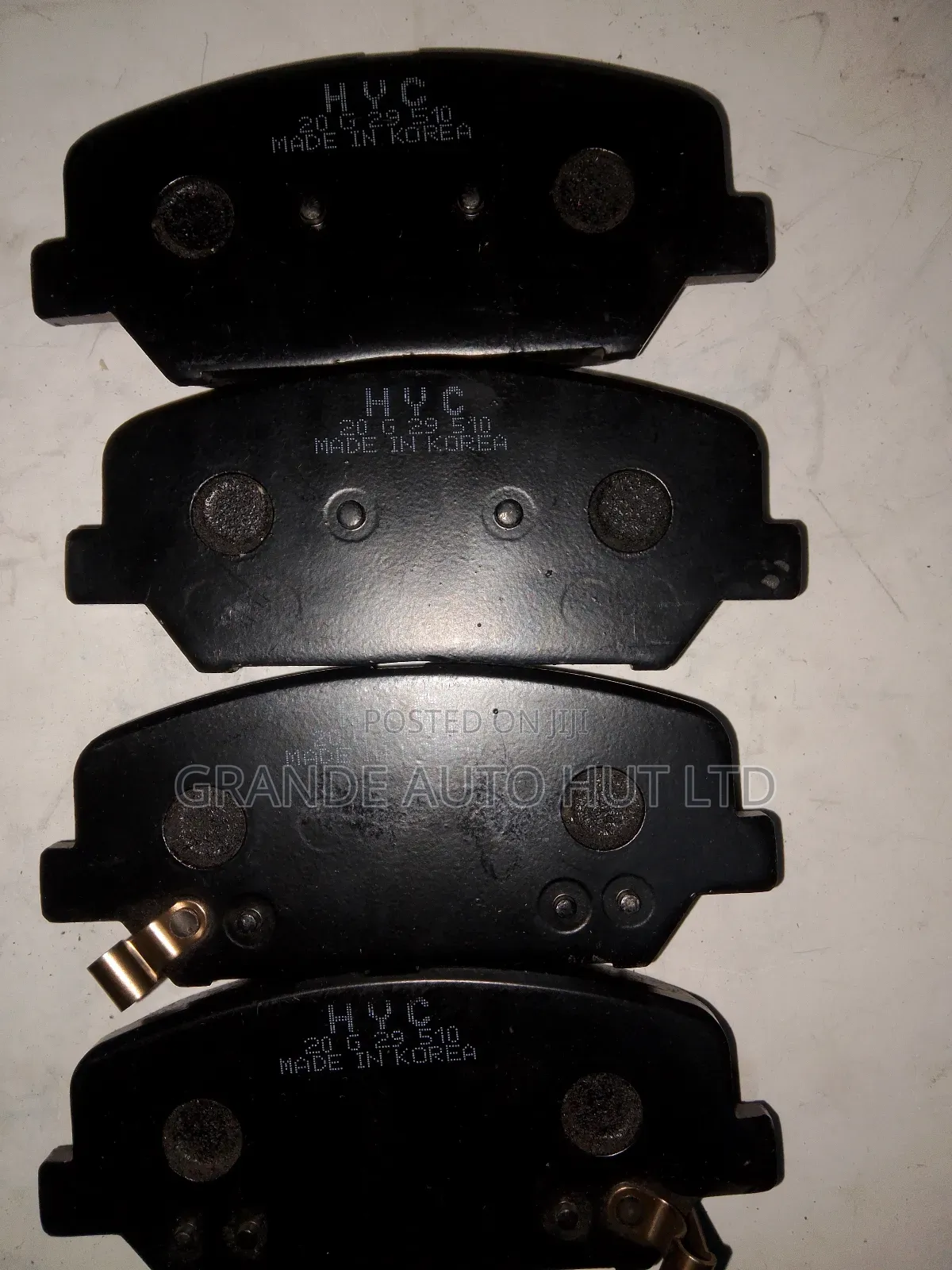 Front Brake Pads Kia Optima 2012/Hyundai Santa Fe 2018 (Hyc Brand)